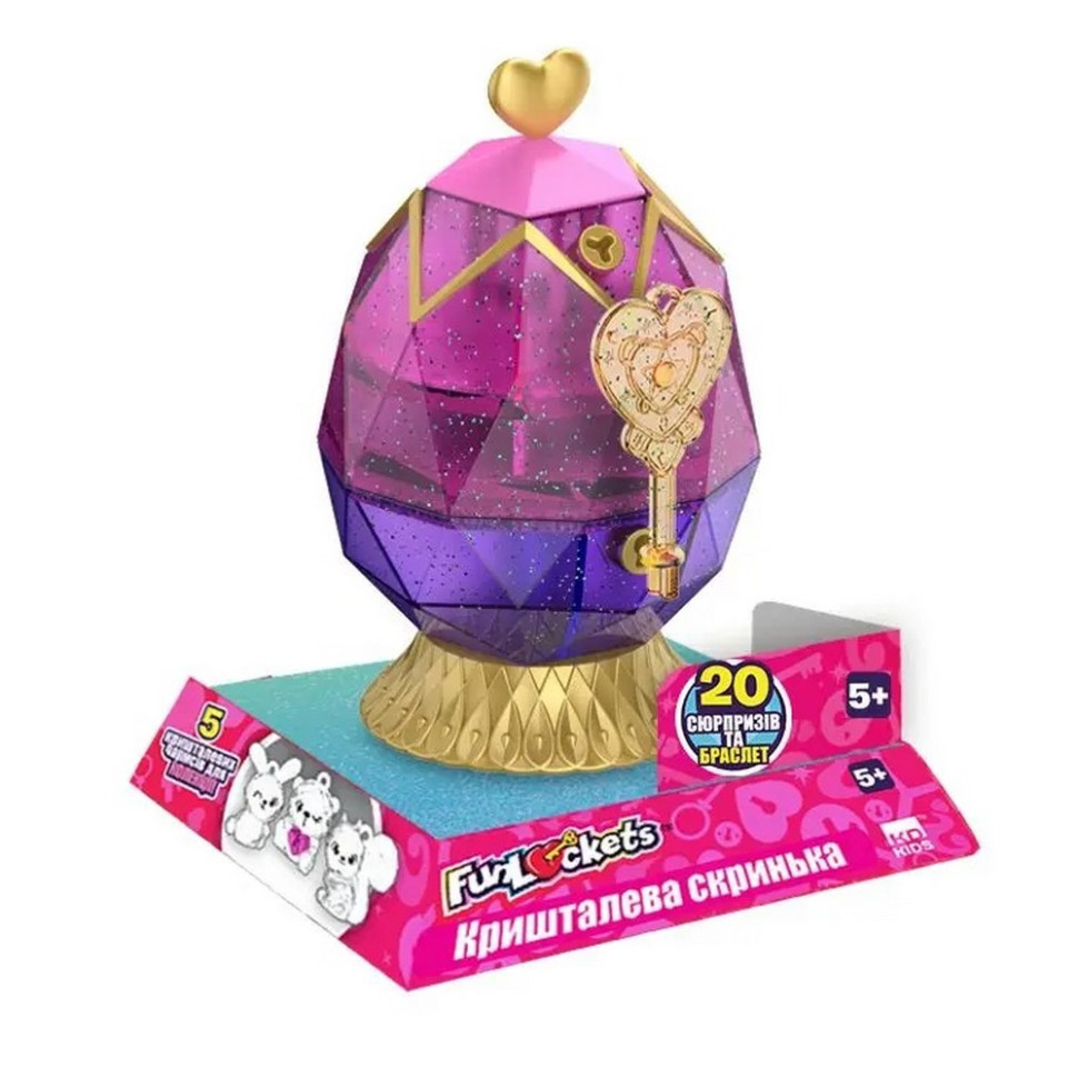 Ігровий набір із секретами FUNLOCKETS - Кришталева скринька KidzDeligh S21220