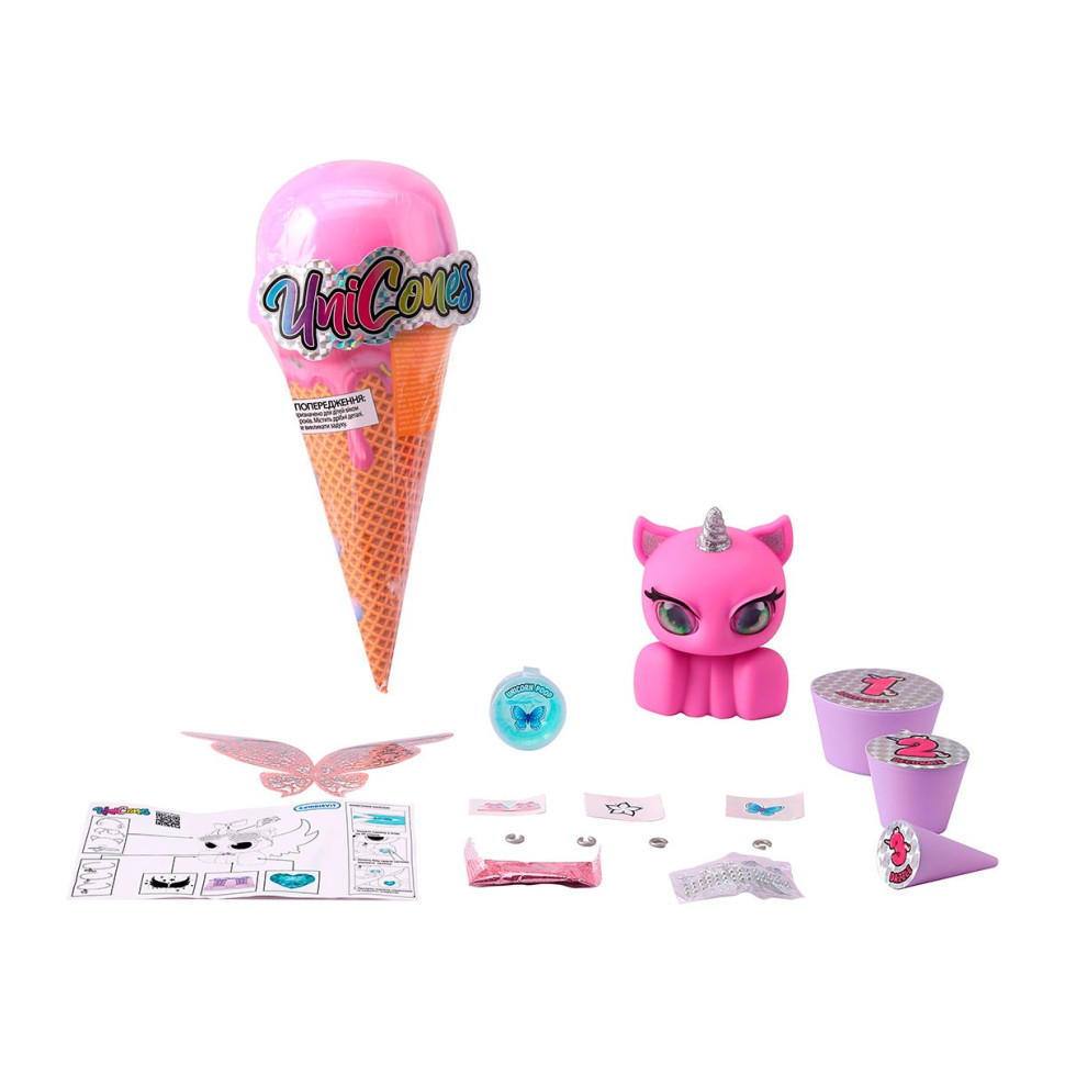 Игровой набор с фигуркой Единорог с сюрпризом ЕДИНОРОГ Unicones 1235