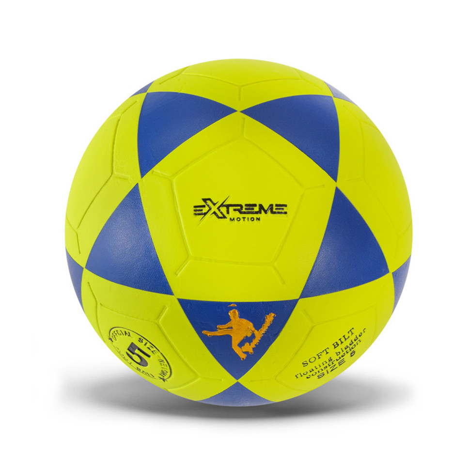 М'яч футбольний Extreme Motion FB24521(Yellow) розмір №5, ПВХ, 390 гр