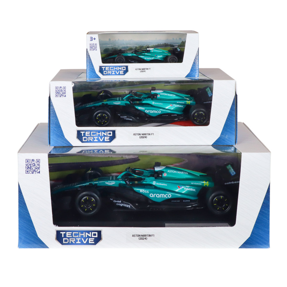Дитяча автомодель Aston Martin F1 (2024) TechnoDrive 250941AMF1 масштаб 1:124