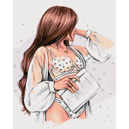Картина за номерами "Моменти легкості" © Alla Berezovska Brushme BS53727, 40х50 см