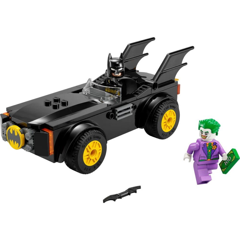 Конструктор Погоня на Бетмобілі: Бетмен проти Джокера LEGO 76264, 54 деталі
