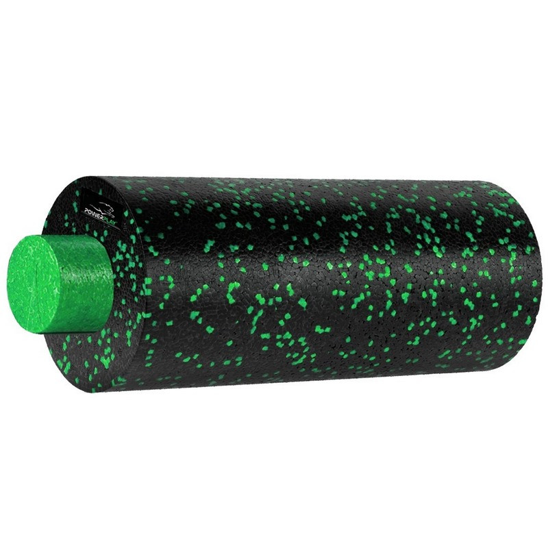 Масажний набір PP_4015 EPP Foam Roller Set 4in1 PowerPlay PP_4015_Green (2 ролики + 2 м'ячі)