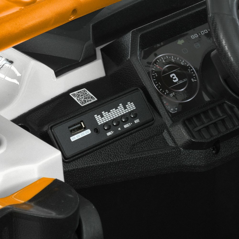 Детский электромобиль Джип Bambi Racer M 6141EBLR-1 до 30 кг