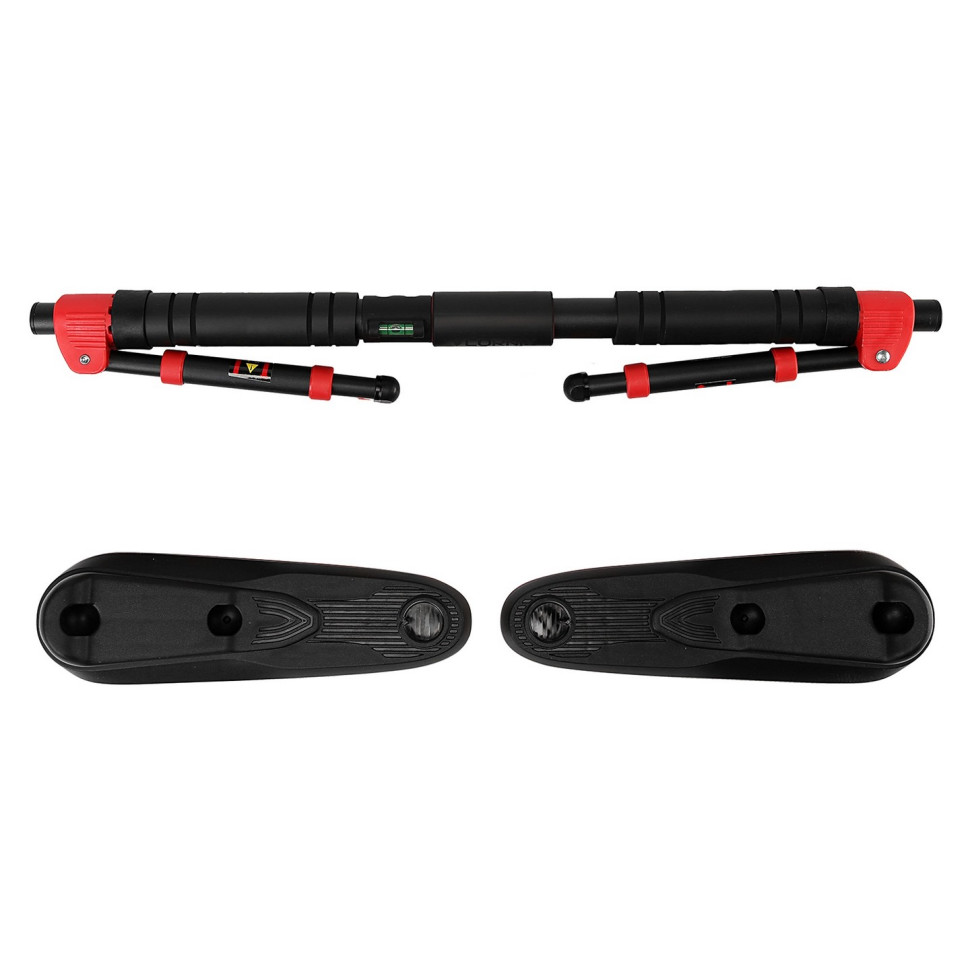 Турнік розсувний Elite Cornix XR-0290 Black/Red, розмір 80 х 120 см