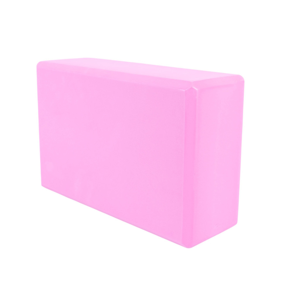 Блок для йоги Bambi FT0861(Pink) EVA 23 х 15 х 7 см