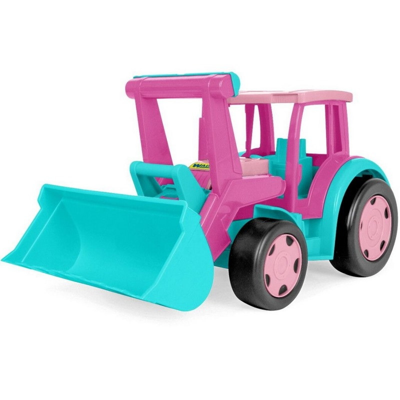 Детский игровой Трактор-гигант Wader 66006 розовый