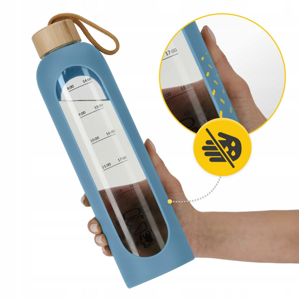Бутылка для воды спортивная 4FIZJO P-5905973403894 Blue 1000 мл
