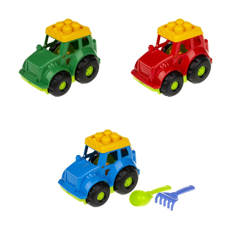 Пісочний набір Трактор "Коник" №1 Colorplast 0206 по цене 98 грн.