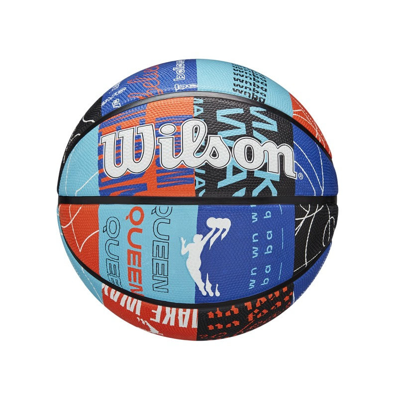 Мяч баскетбольный WNBA HEIR DNA BSKT Wilson WZ3009201XB6 Blue/Orange, размер 6