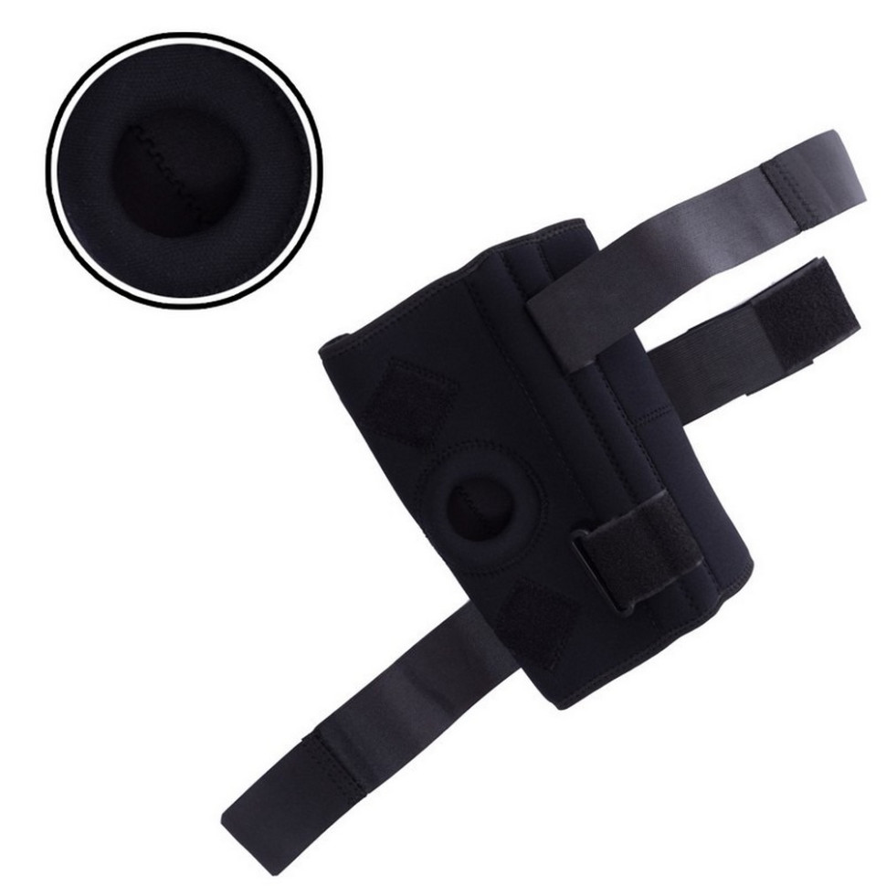 Наколенник бандаж с эластичными ребрами жесткости Gemini Sport GMT-9052