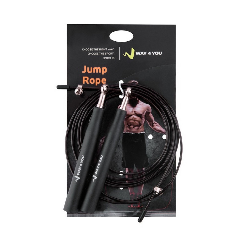 Швидкісна скакалка ULTRA SPEED CABLE ROPE 3 Way4you w40036-b