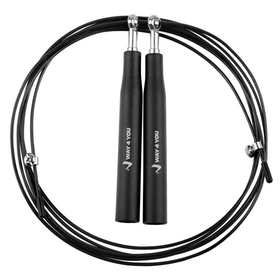 Швидкісна скакалка ULTRA SPEED CABLE ROPE 3 Way4you w40036-b