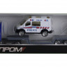 Іграшковий трейлер метал 7879 "Автопром" 1:50 з міськими службами
