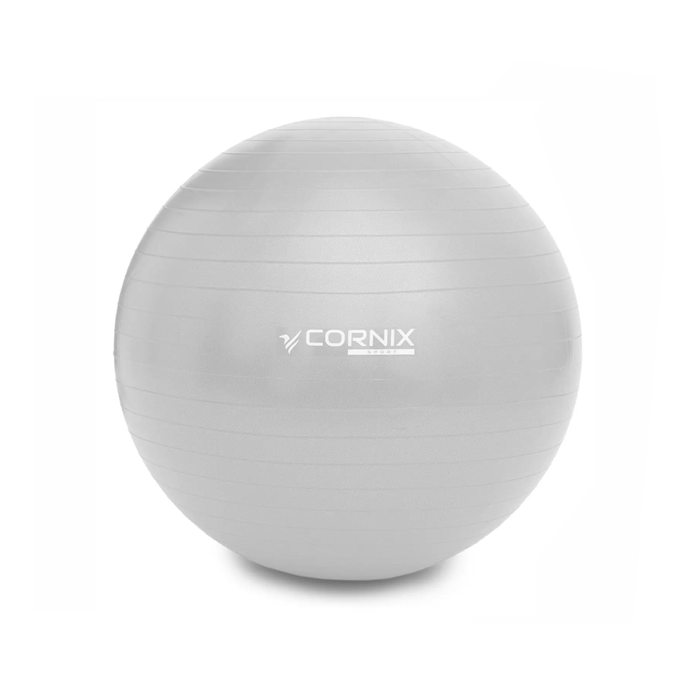 Мяч для фитнеса Anti-Burst Cornix  XR-0365 серебряный 55 см  