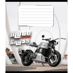 Тетрадь общая "Мото" Leader 048-600216L-1 в линию, 48 листов 