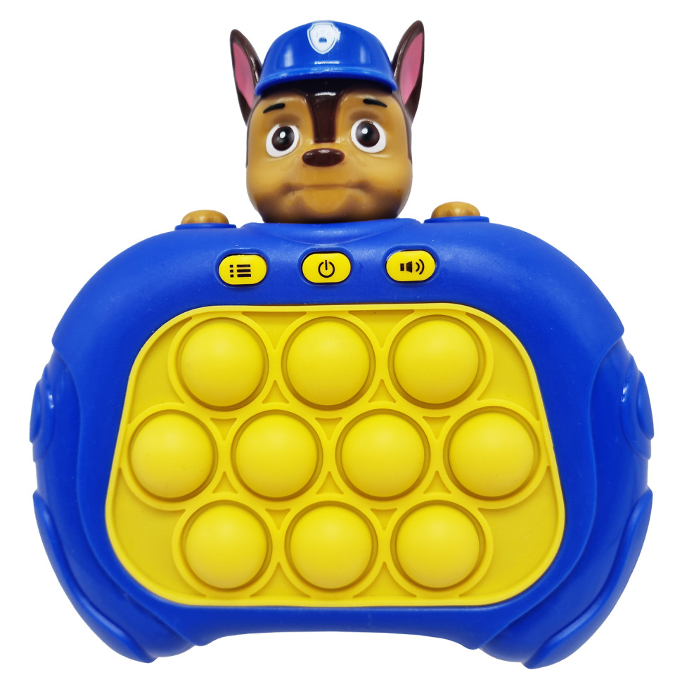 Електронна приставка Гонщик Щенячий патруль Pop It консоль Quick Push Puzzle Game Bambi PPT-PP