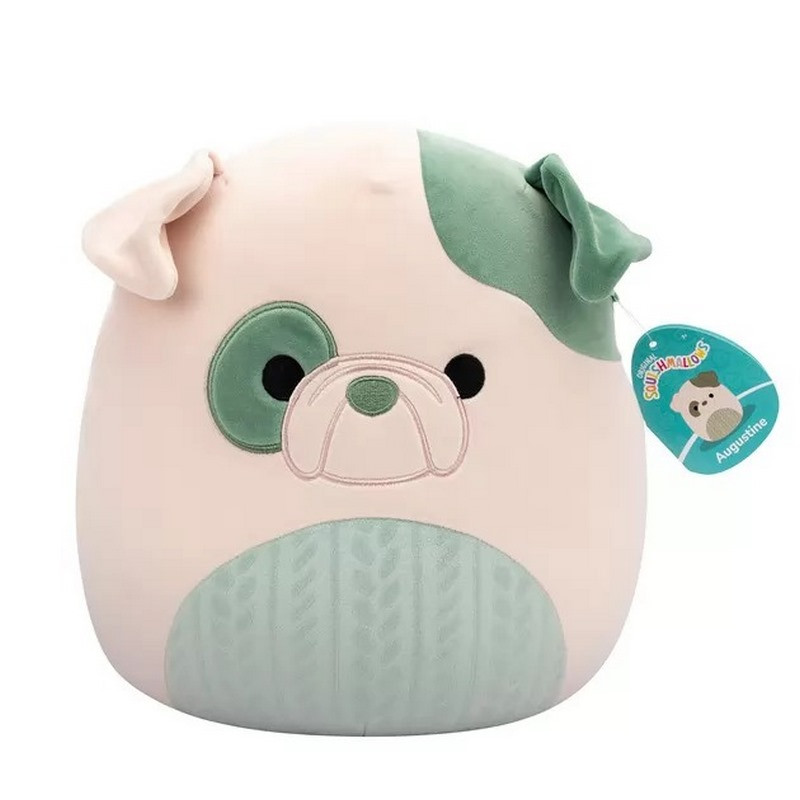 М'яка іграшка БУЛЬДОГ АВГУСТІН Squishmallows SQCR06691, 30 см