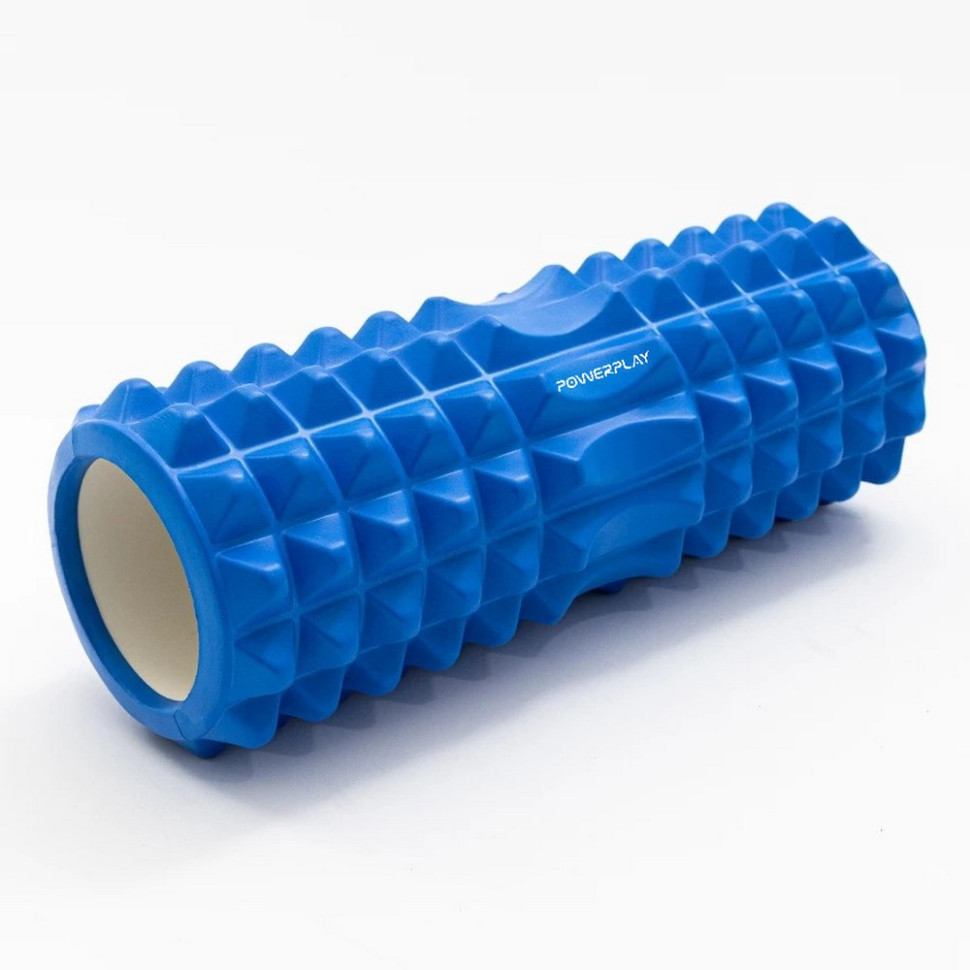 Массажный ролик (роллер) 4405 Massage Roller PowerPlay PP_4405_Blue 33x12 см