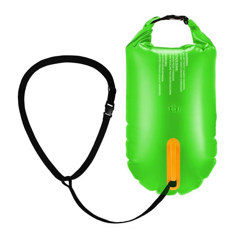Буй для плавания Open Water Swim Buoy Aqua Speed 540g, салатовый, 17 л