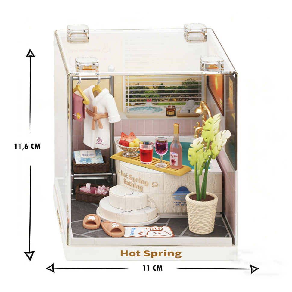 Конструктор-румбокс Термальна купальня Mini House 8041-MH серії