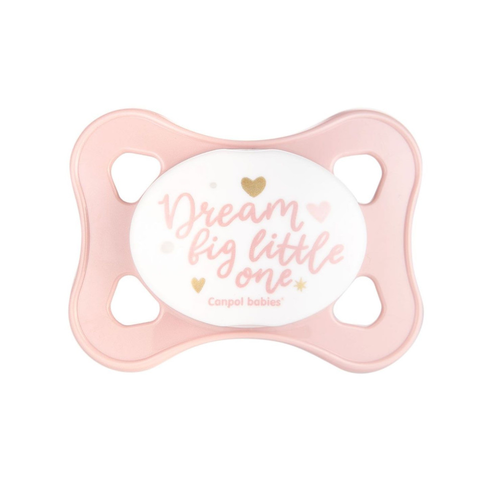 Пустушка силіконова симетрична Mini Canpol babies 23/910_pin 0-2 місяці