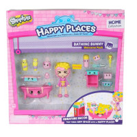 Ігровий набір з лялькою HAPPY PLACES S1 - Ванна кімната БАБЛІ ГАМ 56327