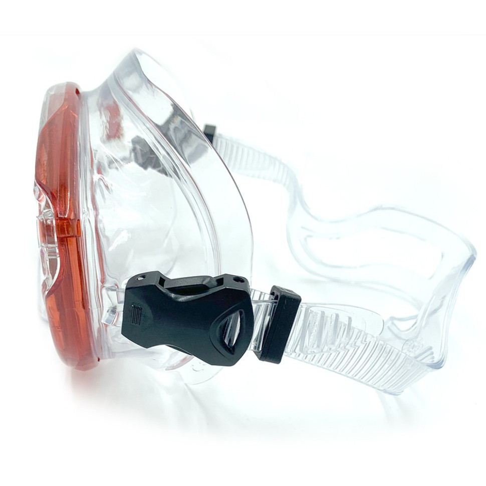 Маска для плавання DLV Newt NE-DLV-72-R, червона