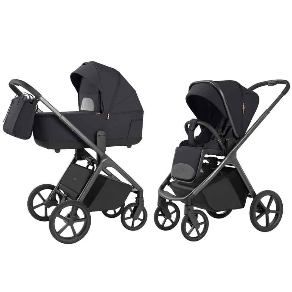 Детская универсальная коляска 2 в 1 Vector Carrello CRL-6551 Shadow Black 