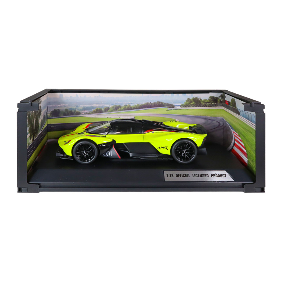 Дитяча автомодель Aston Martin Valkyrie TechnoDrive 250937AMVKLG жовтий, 1:18