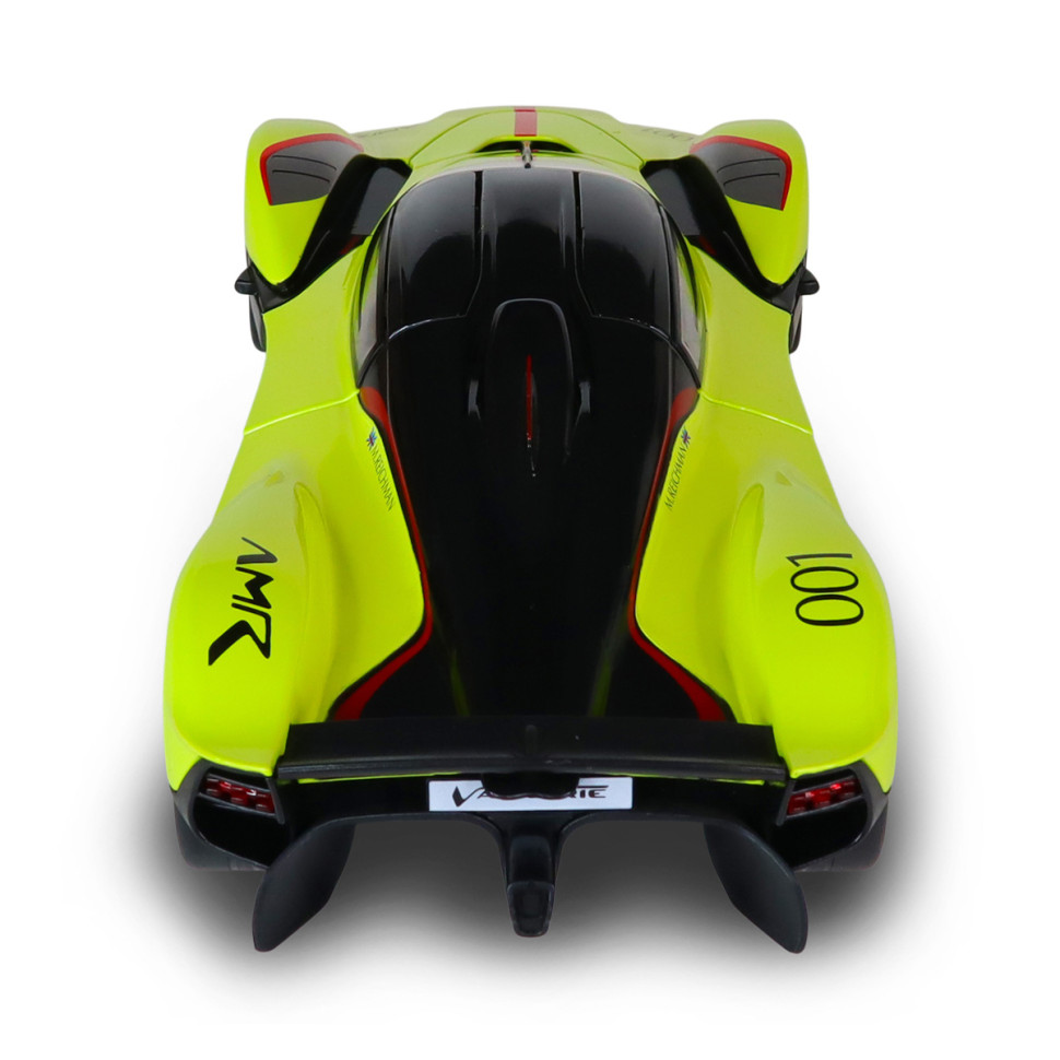 Дитяча автомодель Aston Martin Valkyrie TechnoDrive 250937AMVKLG жовтий, 1:18