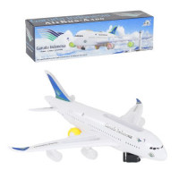 Самолет игрушечный на батарейках А380-300