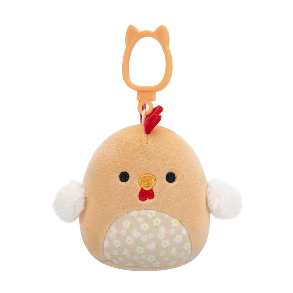 Мягкая игрушка на клипсе Петушок Рути Squishmallows SQCP00465, 9 см