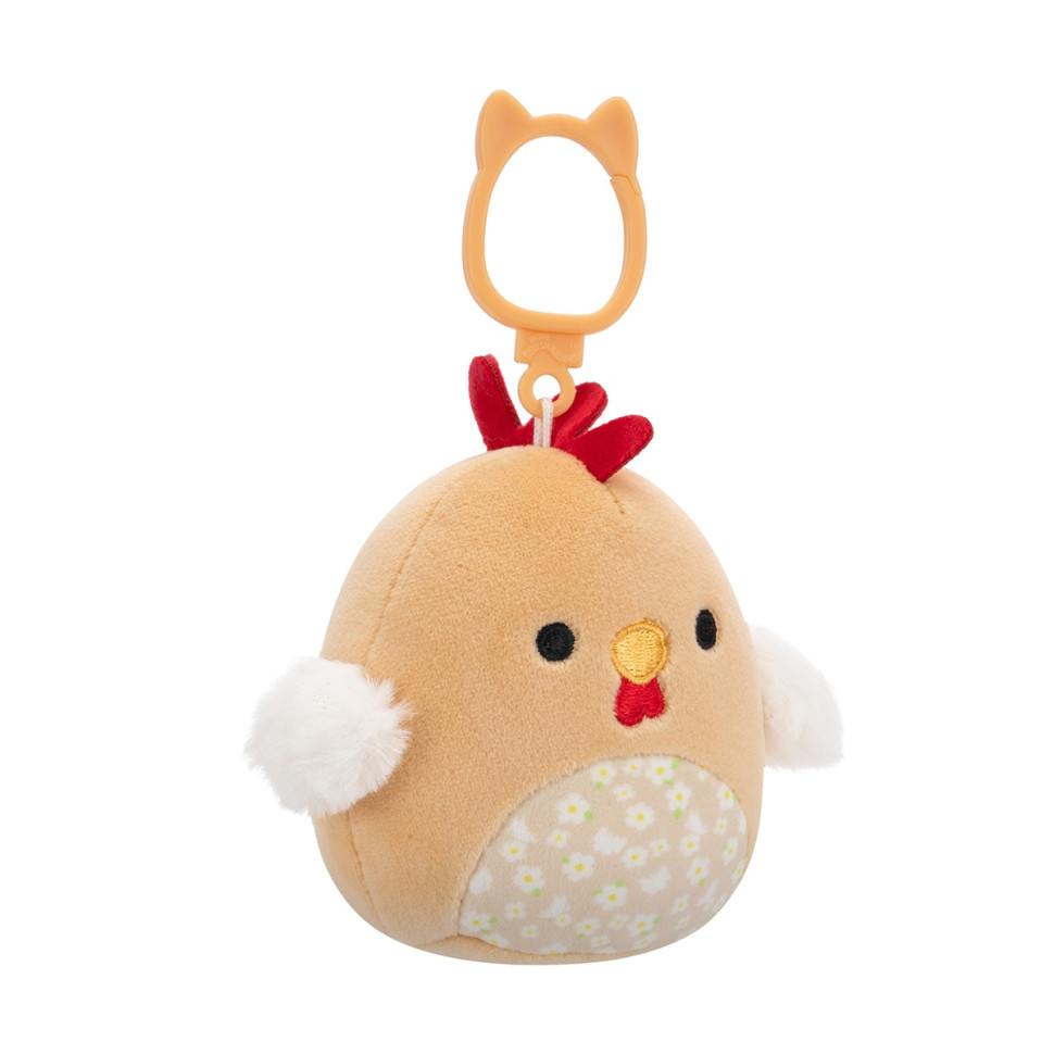 Мягкая игрушка на клипсе Петушок Рути Squishmallows SQCP00465, 9 см