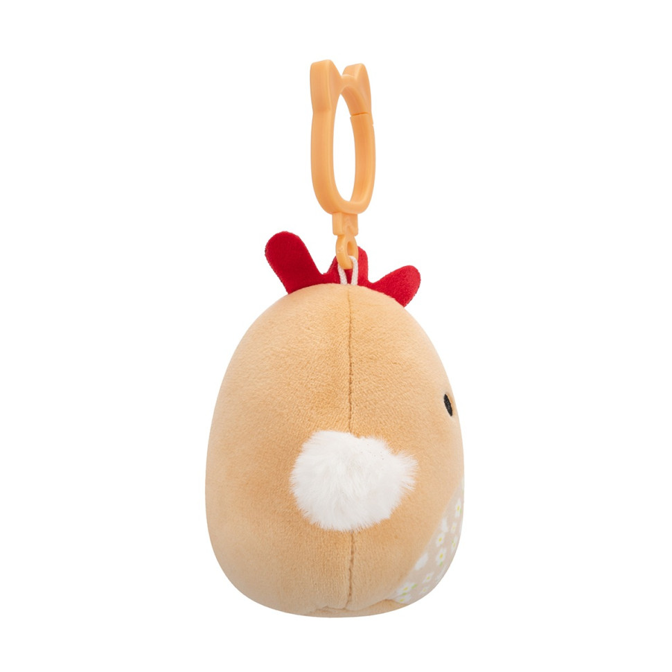 Мягкая игрушка на клипсе Петушок Рути Squishmallows SQCP00465, 9 см
