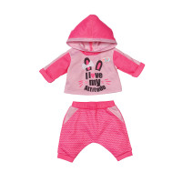 Набір одягу для ляльки BABY born - Спортивний костюм (на 43 см, рожевий) 830109-1
