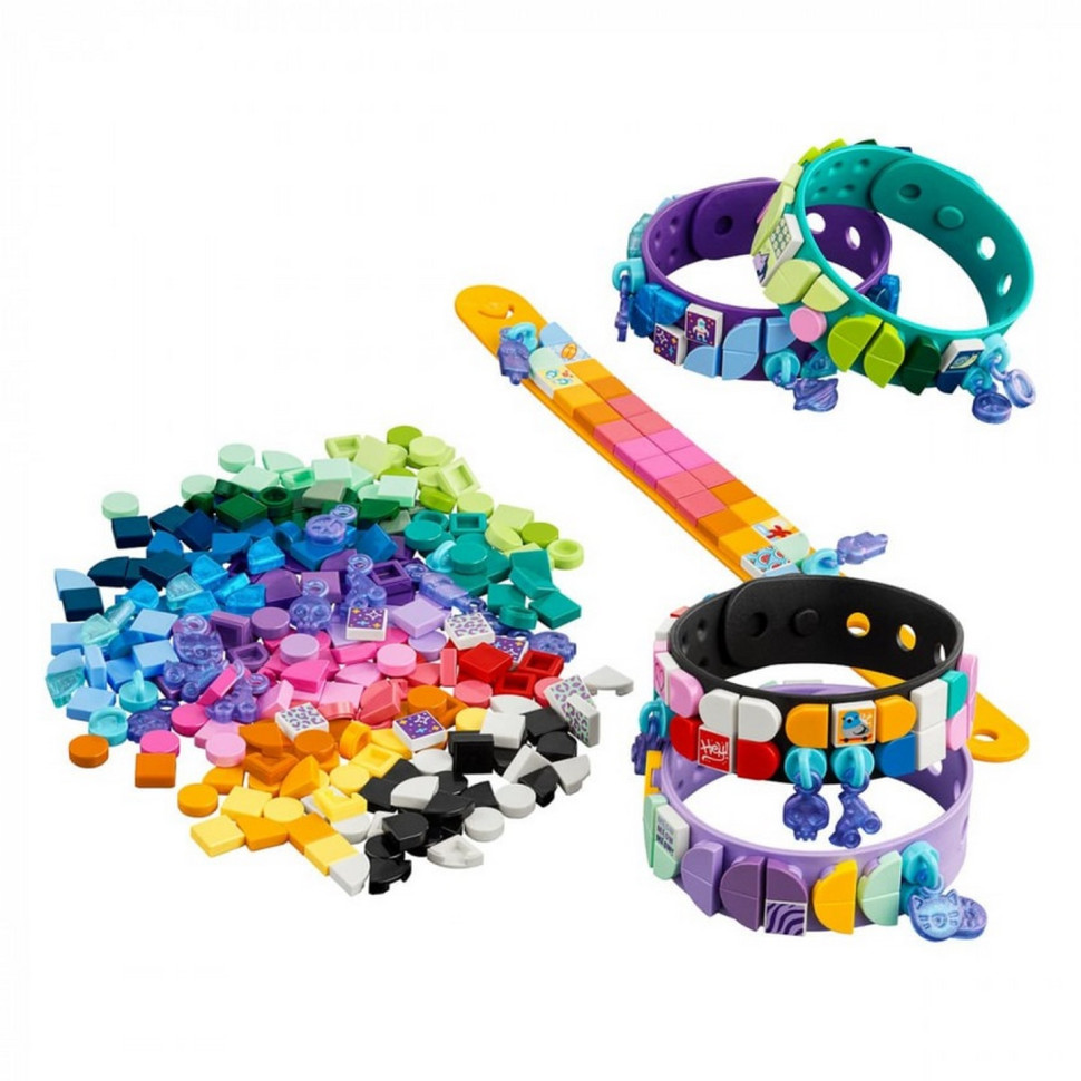 Конструктор LEGO DOTS Меганабір для створення браслетів 41807
