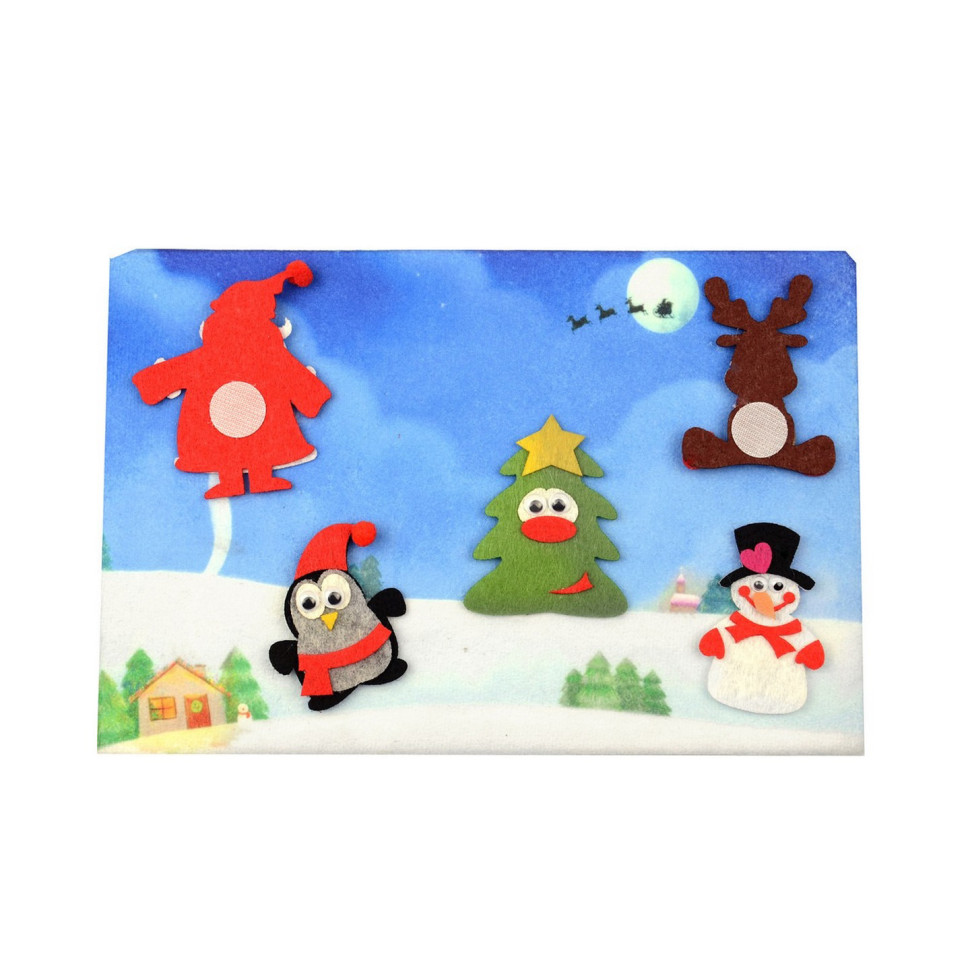 Развивающая игра из фетра 