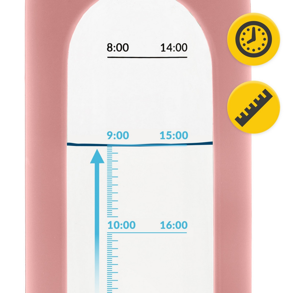 Бутылка для воды спортивная 4FIZJO P-5905973403887 Pink 1000 мл