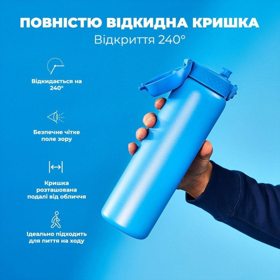 Пляшка для води вакуумна Vacuum Insulated ION8 I8TS1000BLU 920 мл, Blue