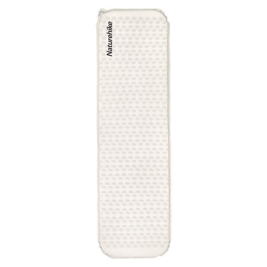 Самонадувной матрас сверхлегкий одноместный CNK2300DZ013 Naturehike 6976023926976, 35 мм, светло-серый