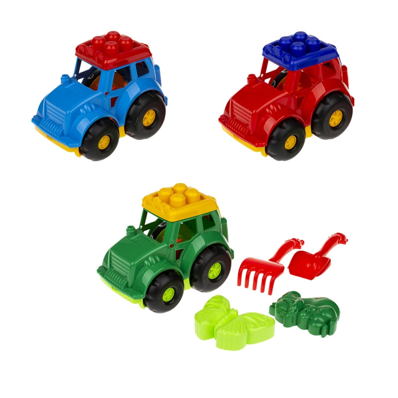 Пісочний набір Трактор "Коник" №2 Colorplast 0213 по цене 133 грн.
