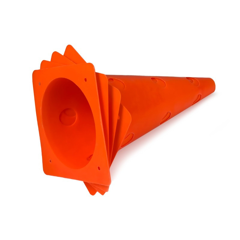 Конуси-фішки спортивні EasyFit EF-1679s-4OR 31 см, набір з 4 штук, помаранчевий