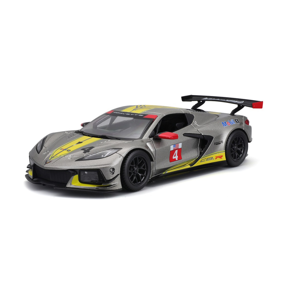 Автомодель спорткар CHEVROLET CORVETTE C8.R Bburago 18-28024 (1:24)