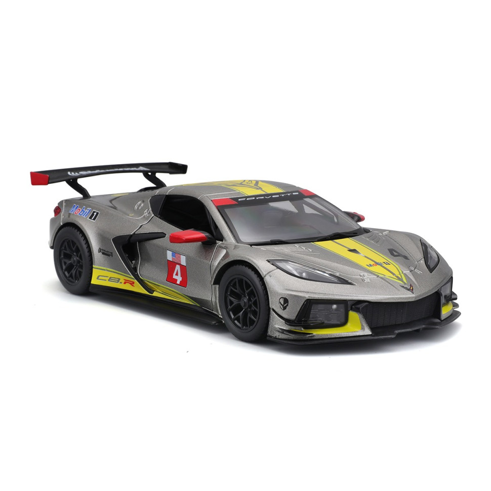 Автомодель спорткар CHEVROLET CORVETTE C8.R Bburago 18-28024 (1:24)