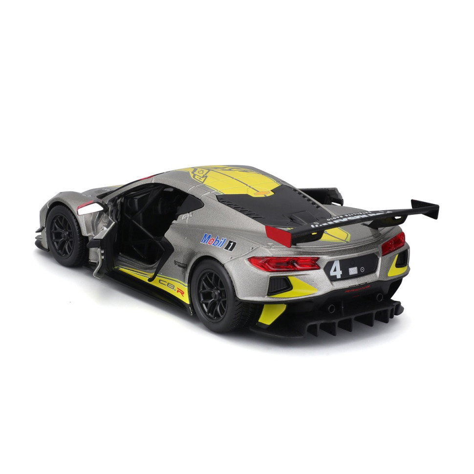 Автомодель спорткар CHEVROLET CORVETTE C8.R Bburago 18-28024 (1:24)