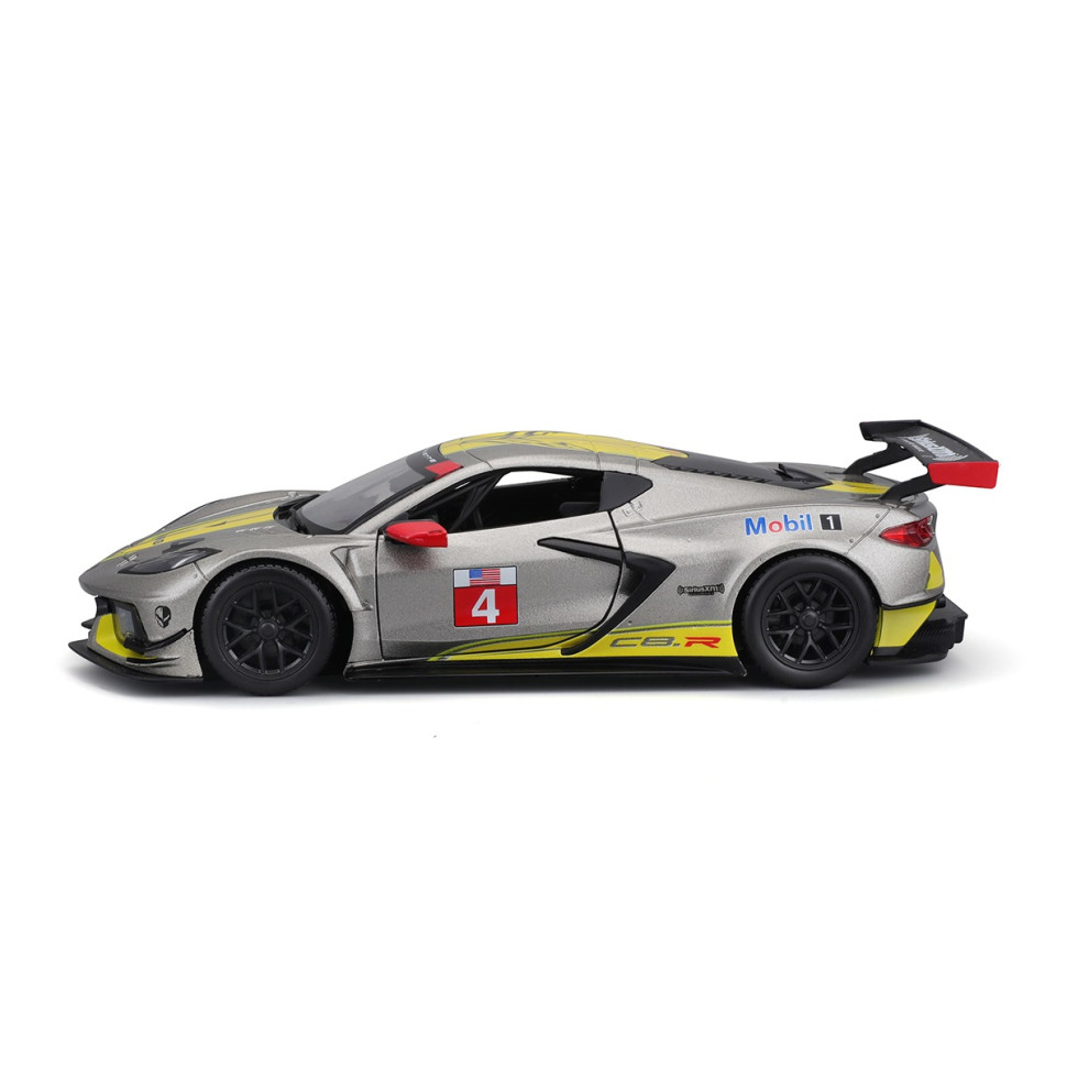 Автомодель спорткар CHEVROLET CORVETTE C8.R Bburago 18-28024 (1:24)