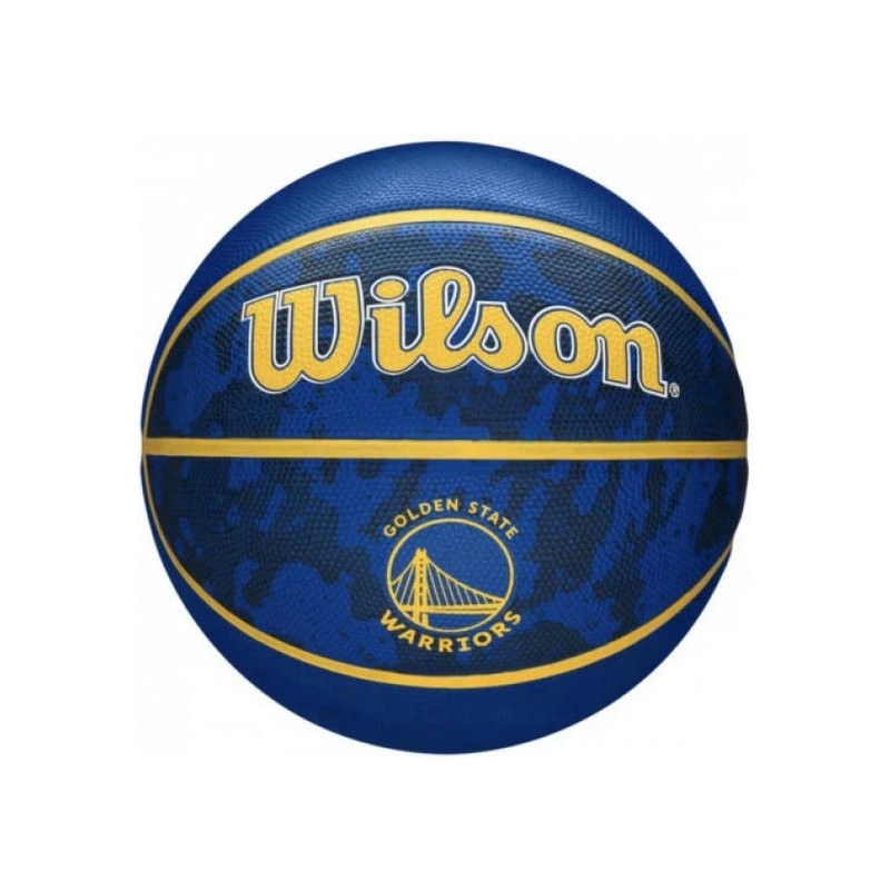 М'яч баскетбольний NBA TEAM TIEDYE BSKT GS WARRIORS Wilson WZ4007802XP, розмір 7 подарункова коробка + насос