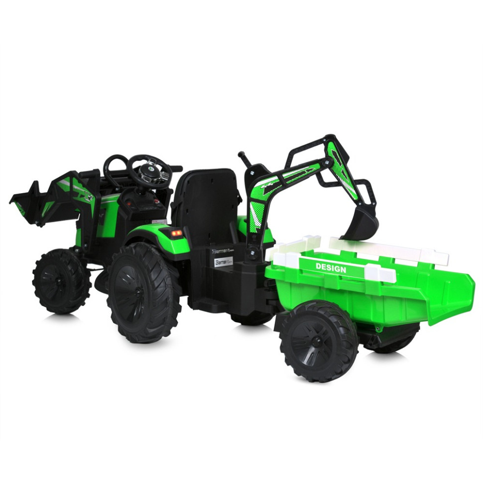 Дитячий електромобіль Трактор Bambi Racer M 4847EBLR-5(24V) до 30 кг