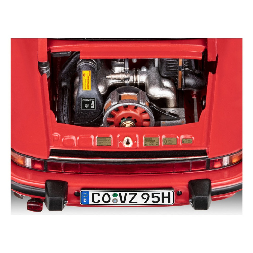 Сборная модель-копия набор Porsche 911 Carrera 3.2 Targa Revell RVL-67689 уровень 3, 1:24